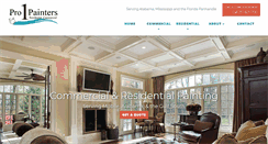 Desktop Screenshot of pro1painters.com